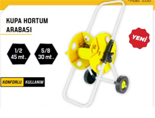 KUPA HORTUM MAKARASI TEKERLEKLİ